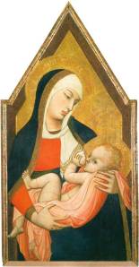 Ambrogio Lorenzetti Madonna del latte