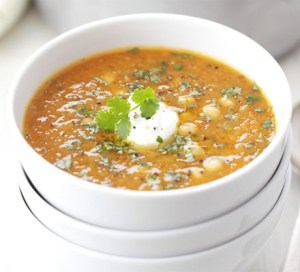 Lentil and chick pea soup