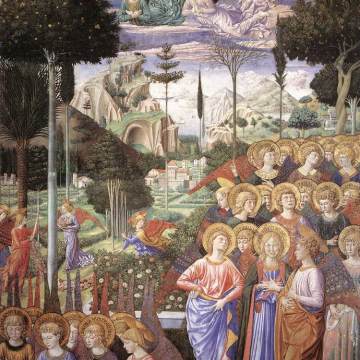 Gozzoli, Angels Worshipping