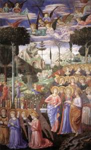 Gozzoli, Angels Worshipping