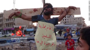ISIS crucifixtion