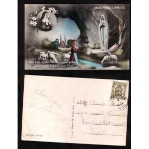Lourdes postcard