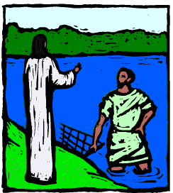 Jesus calls Peter