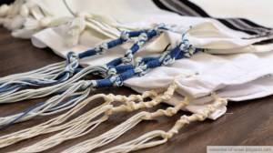 Blue-white-tzitzit